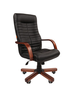 Кресло руководителя Chairman 480 WD экопремиум черный, изображение 1