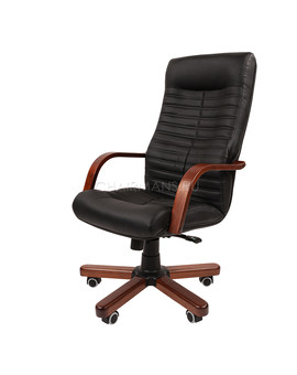 Кресло руководителя Chairman 480 WD экопремиум черный, изображение 4