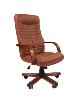 Кресло руководителя Chairman 480 WD экопремиум коричневый, изображение 1