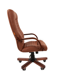 Кресло руководителя Chairman 480 WD экопремиум коричневый, изображение 3