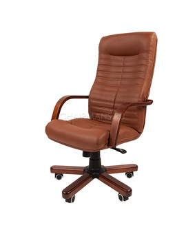 Кресло руководителя Chairman 480 WD экопремиум коричневый, изображение 4
