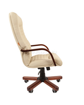 Кресло руководителя Chairman 480 WD экопремиум бежевый, изображение 3