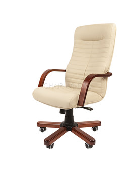 Кресло руководителя Chairman 480 WD экопремиум бежевый, изображение 4