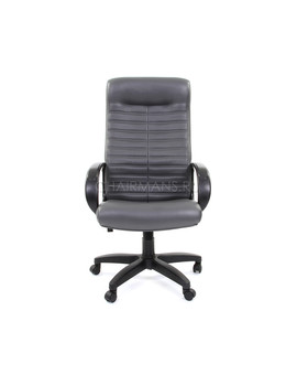 Кресло руководителя Chairman 480 LT экокожа серый, изображение 2