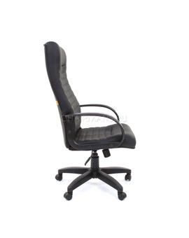 Кресло руководителя Chairman 480 LT экокожа черный, изображение 3