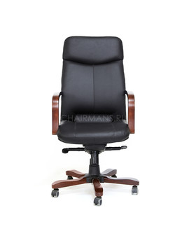 Кресло руководителя Chairman 460 кожа черный, изображение 2