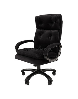 Кресло руководителя Chairman 442 ткань черный, изображение 4