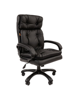 Кресло руководителя Chairman 442 экопремиум черный, изображение 1