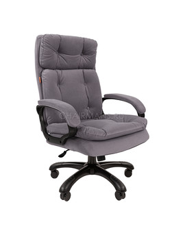 Кресло руководителя Chairman 442 ткань серый, изображение 1
