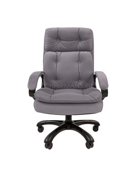 Кресло руководителя Chairman 442 ткань серый, изображение 2