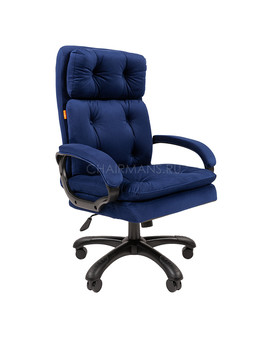 Кресло руководителя Chairman 442 ткань синий, изображение 1