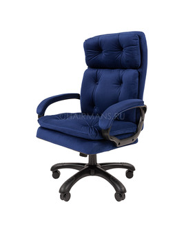 Кресло руководителя Chairman 442 ткань синий, изображение 4