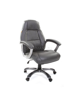 Кресло руководителя Chairman 436 кожа серый, изображение 1