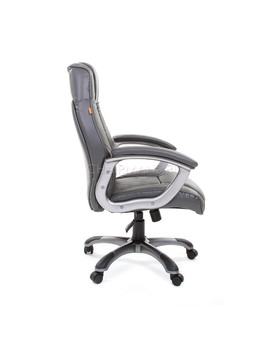 Кресло руководителя Chairman 436 кожа серый, изображение 3