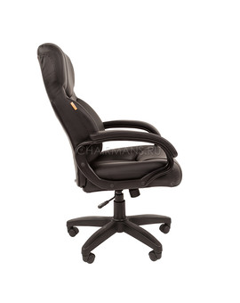 Кресло руководителя Chairman 435 LT экопремиум черный, изображение 3