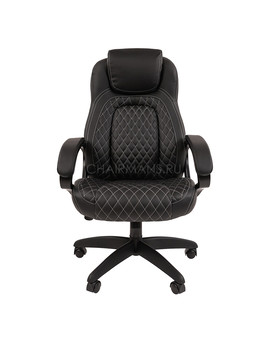 Кресло руководителя Chairman 432 экопремиум черный, изображение 2