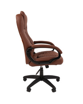 Кресло руководителя Chairman 432 экопремиум коричневый, изображение 3