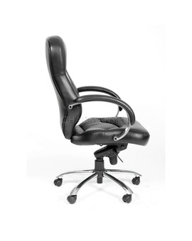 Кресло руководителя Chairman 430 кожа черный, изображение 3