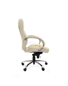 Кресло руководителя Chairman 430 кожа белый, изображение 4