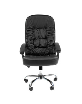 Кресло руководителя Chairman 418 PU экопремиум черный матовый, изображение 2