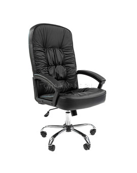 Кресло руководителя Chairman 418 кожа черный, изображение 1
