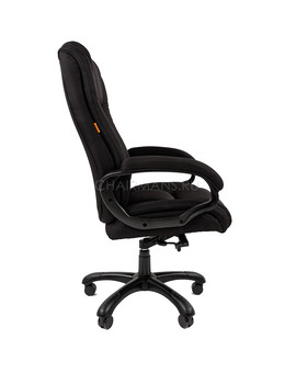 Кресло руководителя Chairman 410 ткань черный, изображение 3