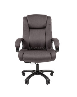 Кресло руководителя Chairman 410 ткань серый, изображение 2