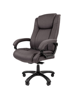 Кресло руководителя Chairman 410 ткань серый, изображение 4