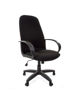 Кресло руководителя Chairman 279 ткань С-3 черный, изображение 1