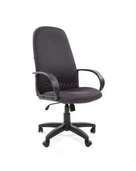 Кресло руководителя Chairman 279 ткань TW-12 серый, изображение 1