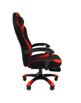 Кресло геймерское Chairman GAME 35 ткань черный/красный, изображение 3