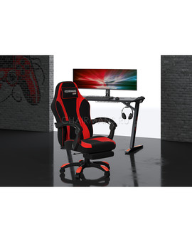 Кресло геймерское Chairman GAME 35 ткань черный/красный, изображение 7