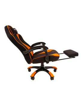 Кресло геймерское Chairman GAME 35 ткань черный/оранжевый, изображение 5