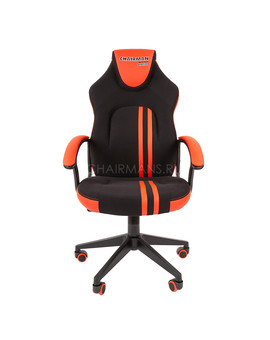 Кресло геймерское Chairman GAME 26 экопремиум черный/красный, изображение 2