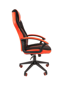 Кресло геймерское Chairman GAME 26 экопремиум черный/красный, изображение 3