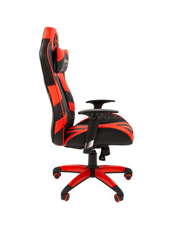 Кресло геймерское Chairman GAME 25 экопремиум черный/красный, изображение 3