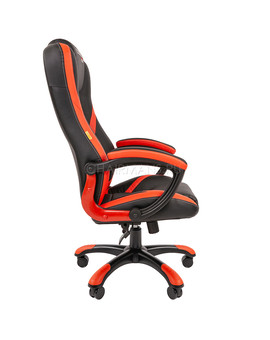 Кресло геймерское Chairman GAME 22 экопремиум черный/красный, изображение 3