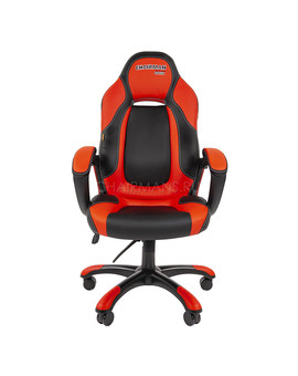 Кресло геймерское Chairman GAME 20 экопремиум черный/красный, изображение 2