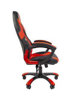 Кресло геймерское Chairman GAME 20 экопремиум черный/красный, изображение 3