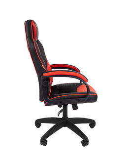 Кресло геймерское Chairman GAME 17 экопремиум черный/красный, изображение 3