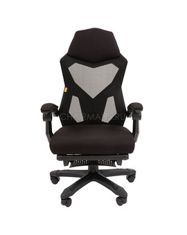 Кресло геймерское Chairman 571 ткань черный, изображение 2