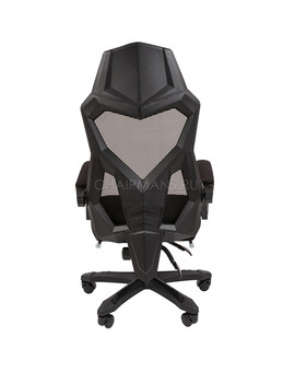 Кресло геймерское Chairman 571 ткань черный, изображение 5