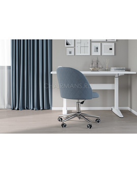 Кресло оператора Chairman Home 118 ткань голубой, изображение 6