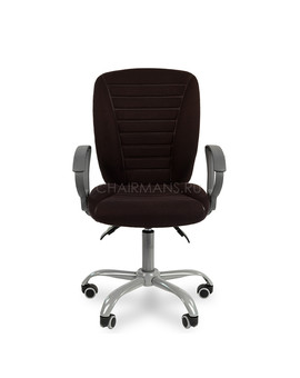 Кресло оператора Chairman 9801 Эрго ткань 10-356 черный, изображение 2