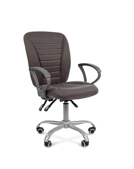 Кресло оператора Chairman 9801 Эрго ткань 10-128 серый, изображение 1