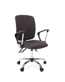 Кресло оператора Chairman 9801 хром ткань 15-13 серый, изображение 1