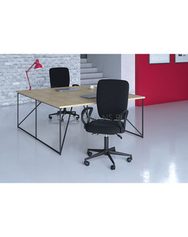 Кресло оператора Chairman 9801 Black ткань черный, изображение 6