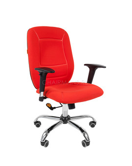 Кресло оператора Chairman 888 ткань красный, изображение 1