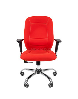 Кресло оператора Chairman 888 ткань красный, изображение 2