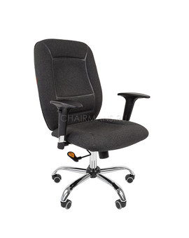 Кресло оператора Chairman 888 ткань серый, изображение 1